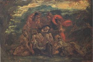 Eugene Delacroix Pieta (mk05) oil painting image